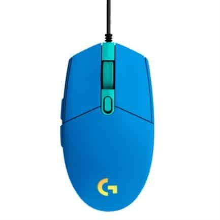 Mouse Gamer de Juego Logitech G203 LIGHTSYNC 8000 dpi Color Azul